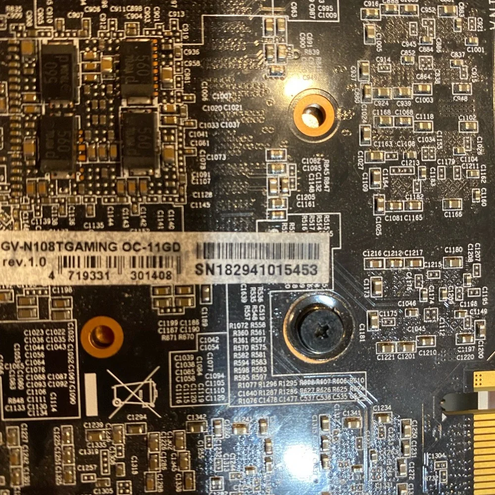 11 GB DDR5 Graphics Card Gigabyte NVIDIA